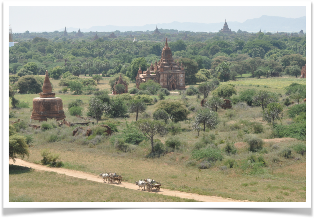 Unesco Heritage Site the Ruins of Bagan Myanmar